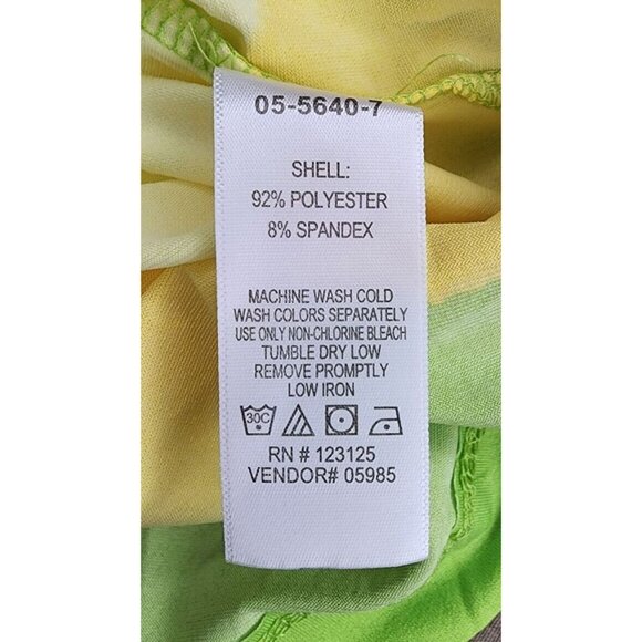 Club Style Bright Color Poly/Spandex Sleeveless Nightgown Bold & Comfortable - Picture 12 of 12